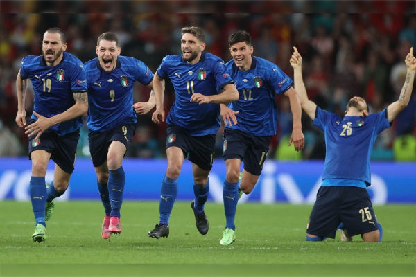 Italia es finalista de la Euro 2020 tras intenso juego contra España