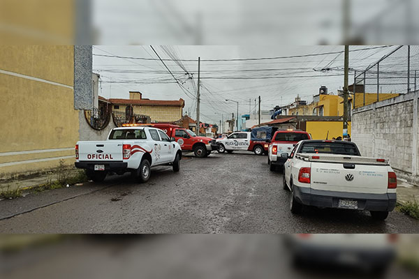 Alertan a vecinos de Bello Horizonte por fuga de gas tras robo de tubería