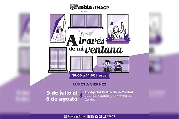 Expone IMACP a ganadores y participantes de “A través de mi ventana”