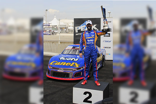 No baja García jr. del podio, es segundo en Fecha 3 NASCAR Puebla