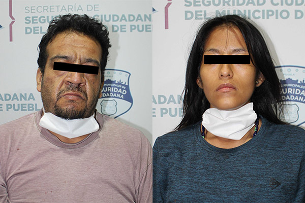 Aseguran alrededor de 70 dosis de droga a pareja que discutía en la calle