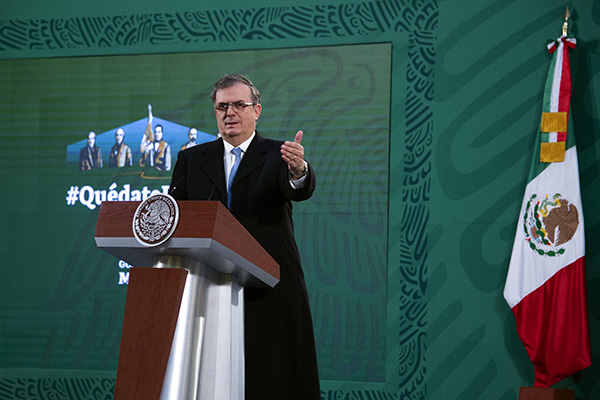 México ratifica su postura contra bloqueo de EU a Cuba