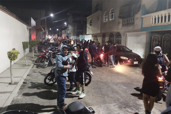 Ayuntamiento de Texmelucan clausura fiesta con alrededor de 300 personas