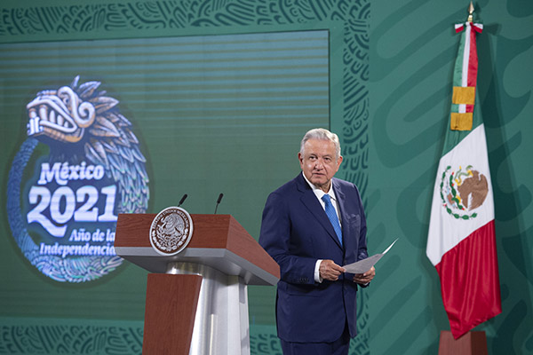AMLO revela que su hijo menor se contagió de covid-19