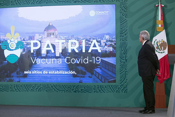 “Patria”, vacuna “mexicana” sin garantía ante variantes del COVID-19