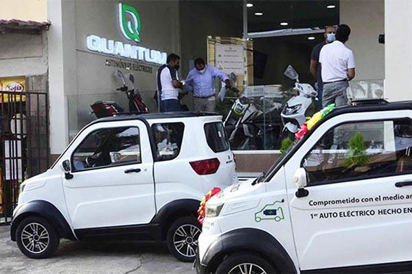 Firma Quantum anuncia acuerdo para fabricar autos eléctricos en México