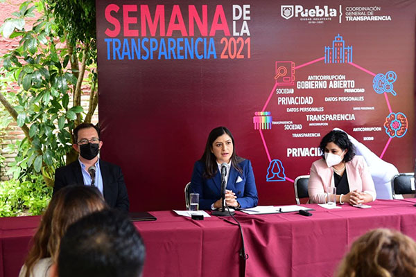 Concluye Ayuntamiento de Puebla Semana de la Transparencia 2021