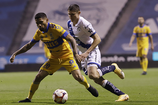 Puebla tiene solo una victoria en 13 partidos recibiendo a Tigres