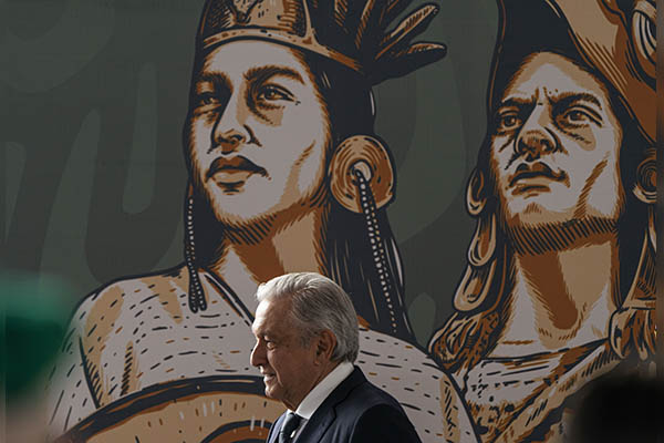 López Obrador pide perdón por "catástrofe" de la conquista de hace 500 años