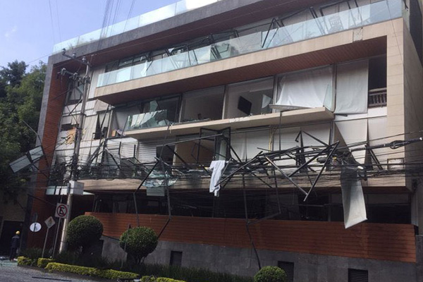 Explosión por acumulación de gas en edificio deja al menos 22 heridos en CDMX