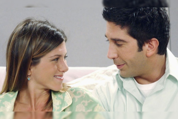Rachel y Ross de “Friends”, romance que saltaría a la realidad