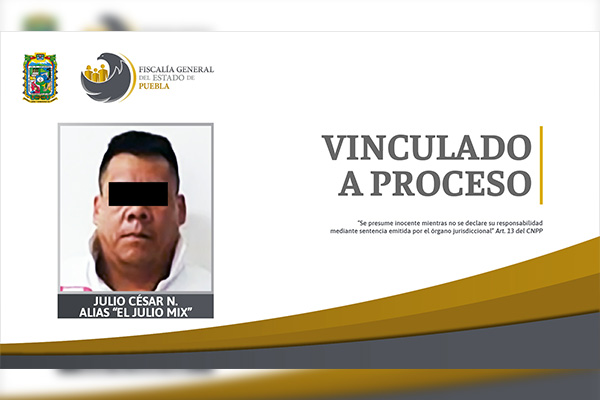 “Julio Mix”, vinculado a proceso por el secuestro de un agente investigador