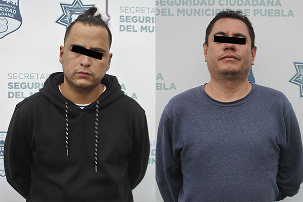 Torvos maleantes capturados por la Policía Municipal