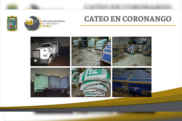 FGE asegura 800 cajas con botellas de tequila robadas
