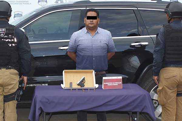 Detenido por portar un arma sin el permiso correspondiente