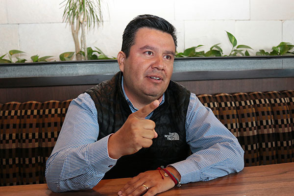 Respalda Jesús Zaldívar reelección de Marko Cortés