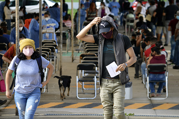 Puebla se queda nuevamente sin vacunas anticovid