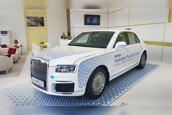 Aurus presenta su primer vehículo impulsado por hidrógeno, el Aurus Hydrogen