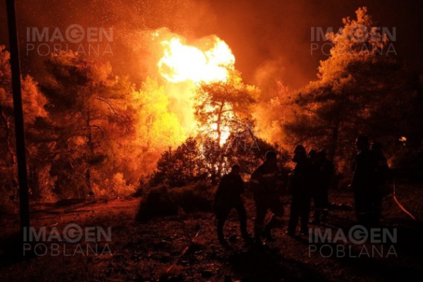 Contienen 44 por ciento de devastador incendio en California