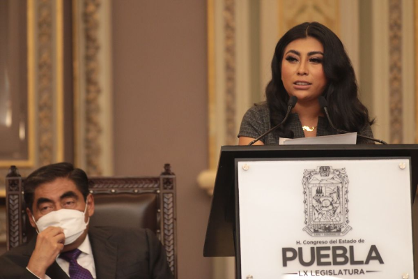 Primera Legislatura de izquierda actuó en favor de poblanos: Nora Escamilla