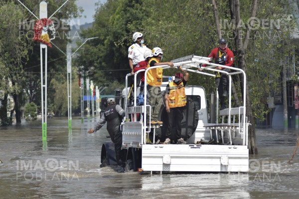 Autoridades de Hidalgo piden a la población de Tula evacuar por nuevas inundaciones