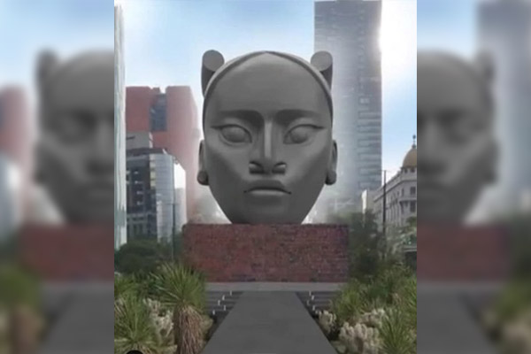 “Tlalli”, la mujer olmeca que sustituirá la figura de Colón en Paseo de la Reforma