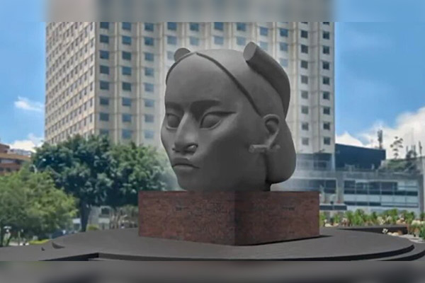 Más de 10,000 personas exigen al gobierno de la CDMX que restituya la estatua de Colón
