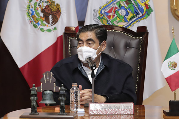 Es prioridad para la Federación culminar reconstrucción en Puebla por el 19-s: Barbosa