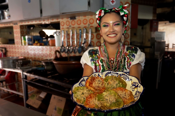 Parque de San Francisco, el hogar de la comida poblana