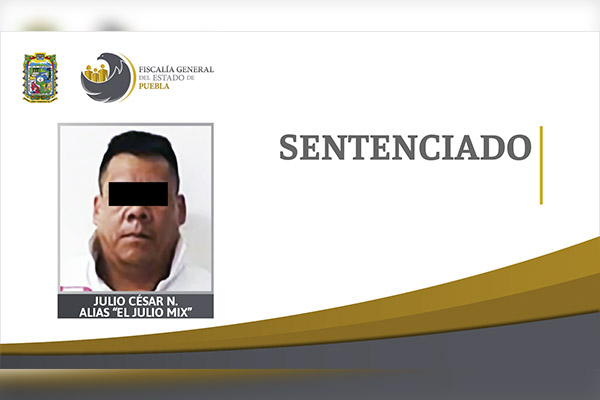 FGE obtiene sentencia de 2 años y 6 meses contra “el Julio Mix”