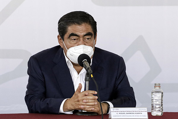 En Puebla no pasará lo de Tula por Valsequillo, sentencia Barbosa