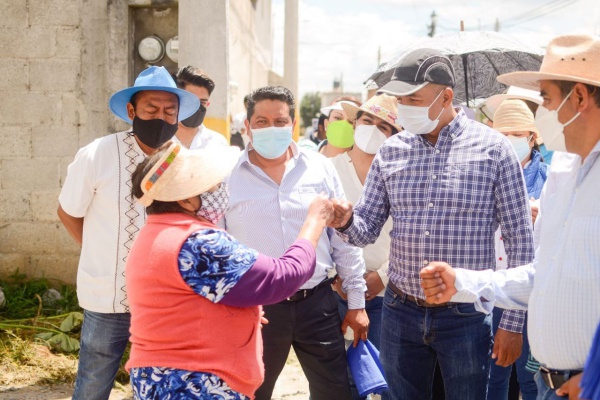 Edmundo Tlatehui refrenda compromiso de sumar voluntades con los ciudadanos