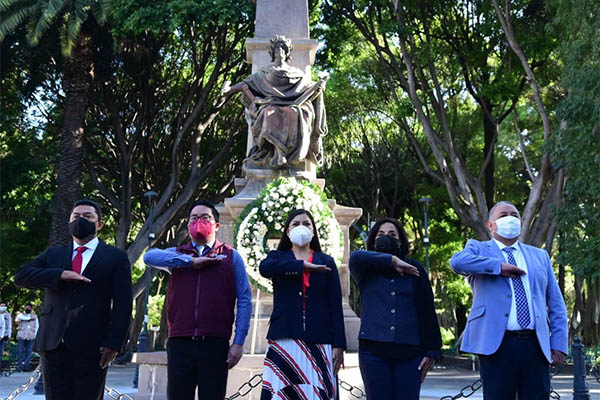 Ayuntamiento de Puebla conmemora Bicentenario de la Consumación de la Independencia