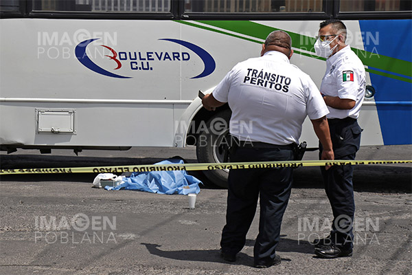 Mujer de la tercera edad muere al ser embestida por un Bulevar C.U.
