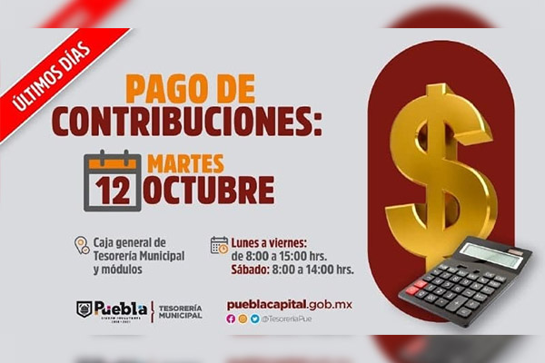 Tesorería suspende servicios temporalmente por cambio de administración
