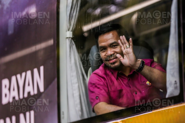 Manny Pacquiao ya es candidato a la presidencia de Filipinas