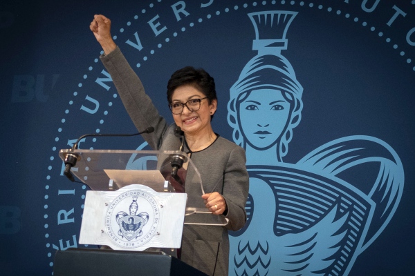 Lilia Cedillo toma protesta como rectora de la BUAP para el periodo 2021-2025