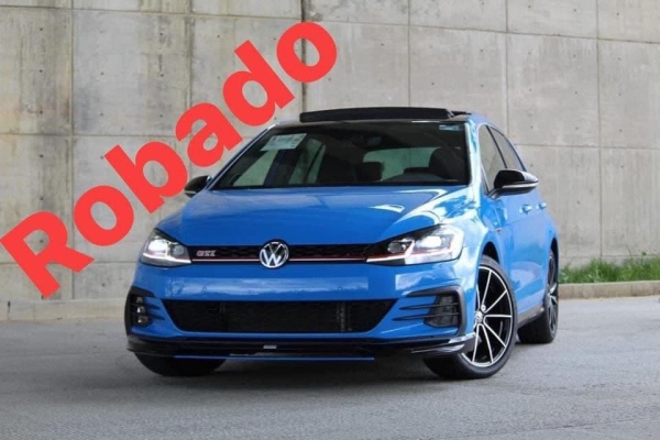 Asaltan lote de autos y roban un Golf de 700,000 pesos