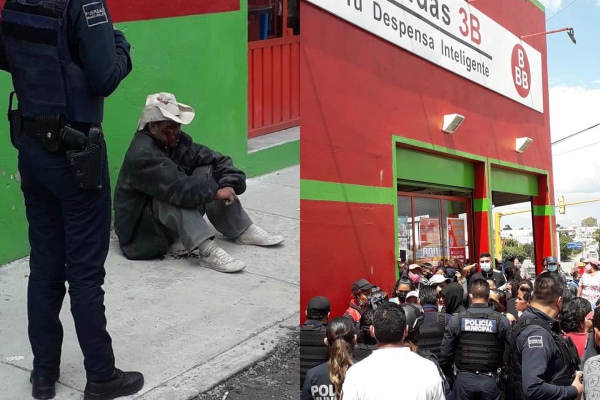 Vecinos acusan a policías de golpear a borracho que los encaró