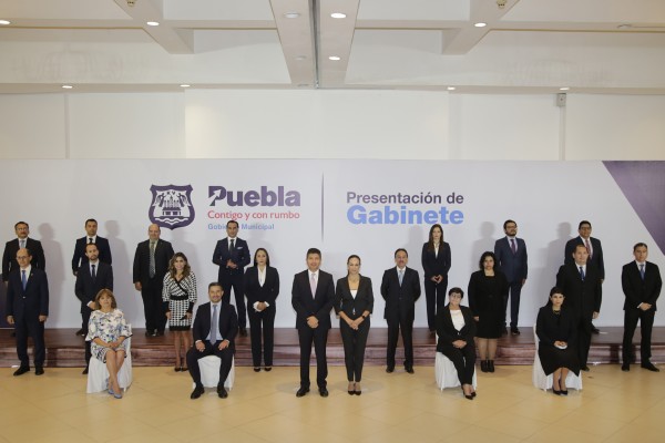 Presenta Eduardo Rivera gabinete de próximo Ayuntamiento