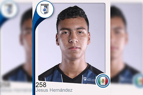Jesús Hernández, el mexicano incluido en la lista de los mejores jugadores jóvenes del mundo