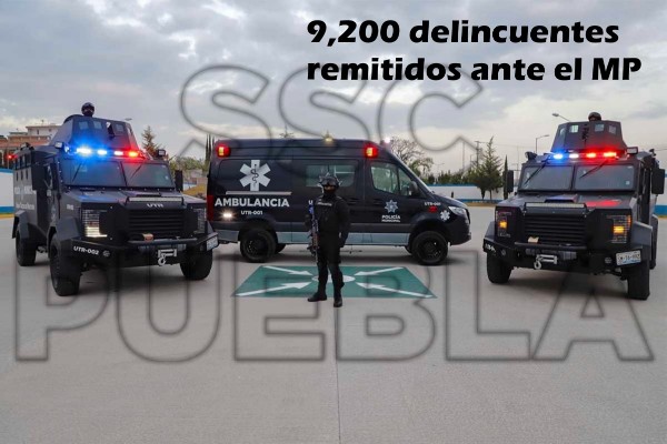 En tres años de trabajo, detuvo Policía Municipal a más de 17,000 sujetos