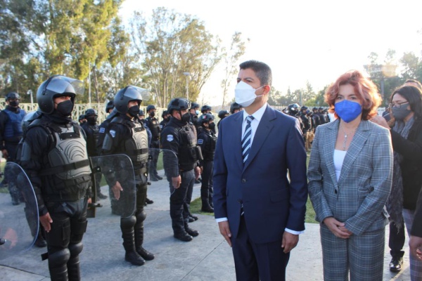 Eduardo Rivera pasa lista a la SSC e inicia Operativo 100 de seguridad pública