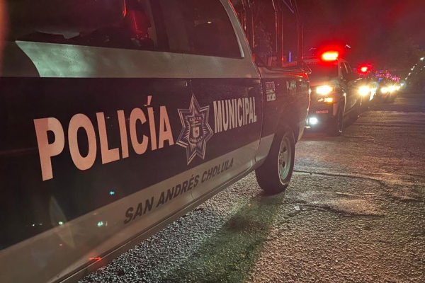 Inicia en San Andrés Cholula el operativo “Municipio Seguro”