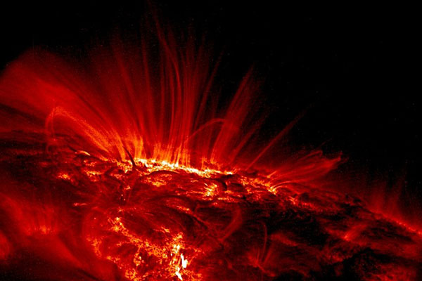 Detecta NASA intensa actividad en el Sol
