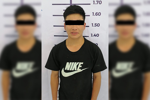 Detenido por robo de mobiliario urbano