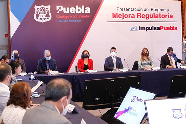 Ayuntamiento de Puebla presenta el Programa de Mejora Regulatoria