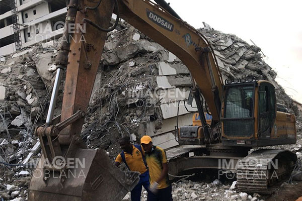 Aumentan a 36 muertos por derrumbe de edificio en Lagos, Nigeria