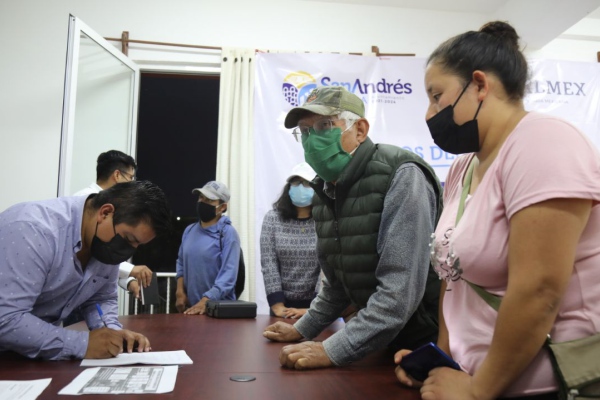 Emprenden programa de promoción para productores en San Andrés Cholula