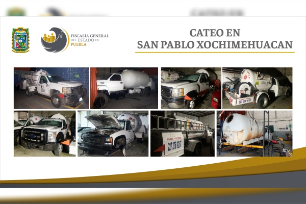 Fiscalía aseguró 8 pipas en nuevo cateo en Xochimehuacan